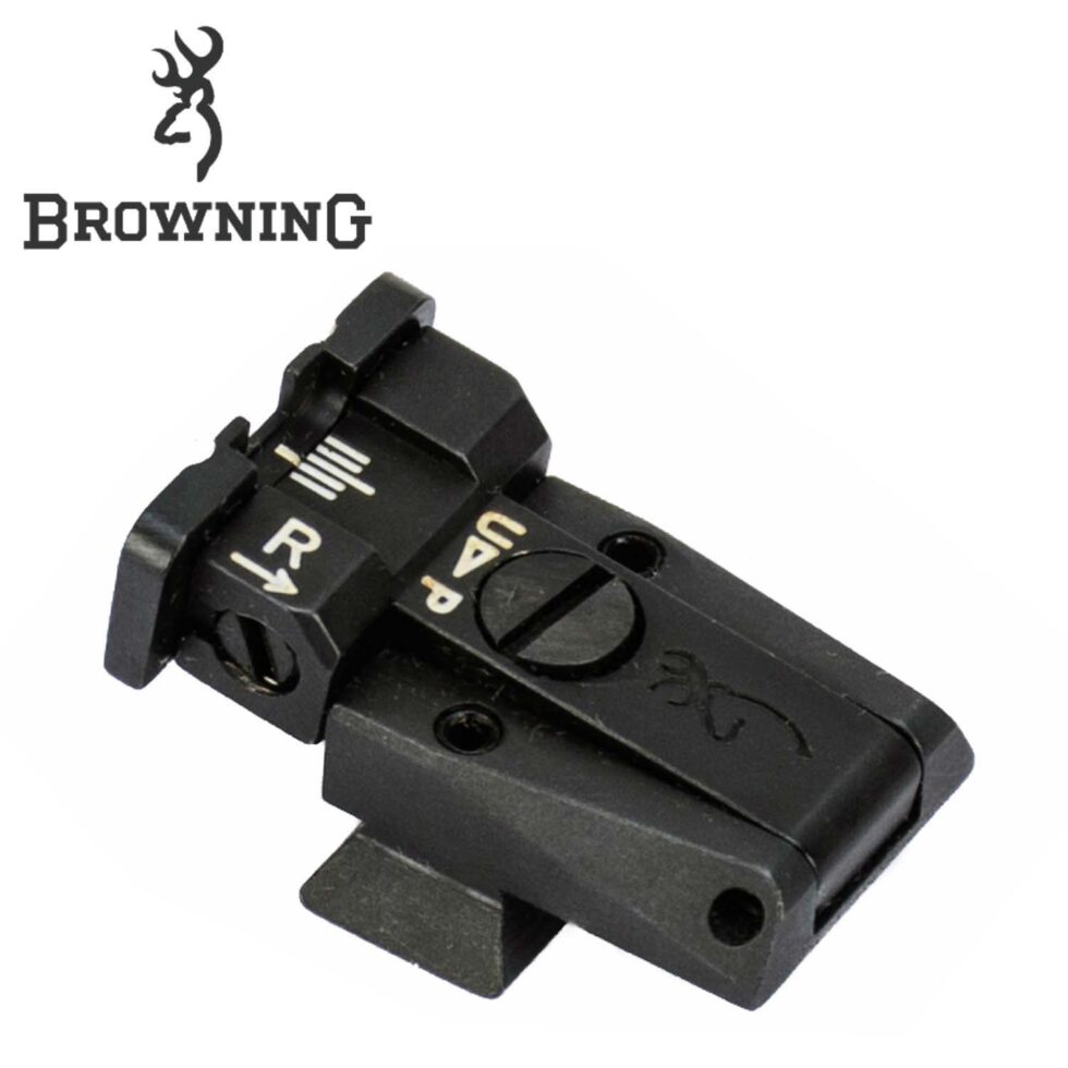 Browning Hi-Power Complete Rear Sight Assembly, Low