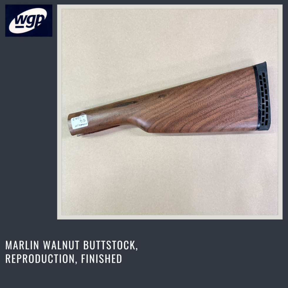 Reproduction Marlin 1894/1895/336/39/Etc. Straight Grip/Straight Lever Walnut Stock with Recoil Pad