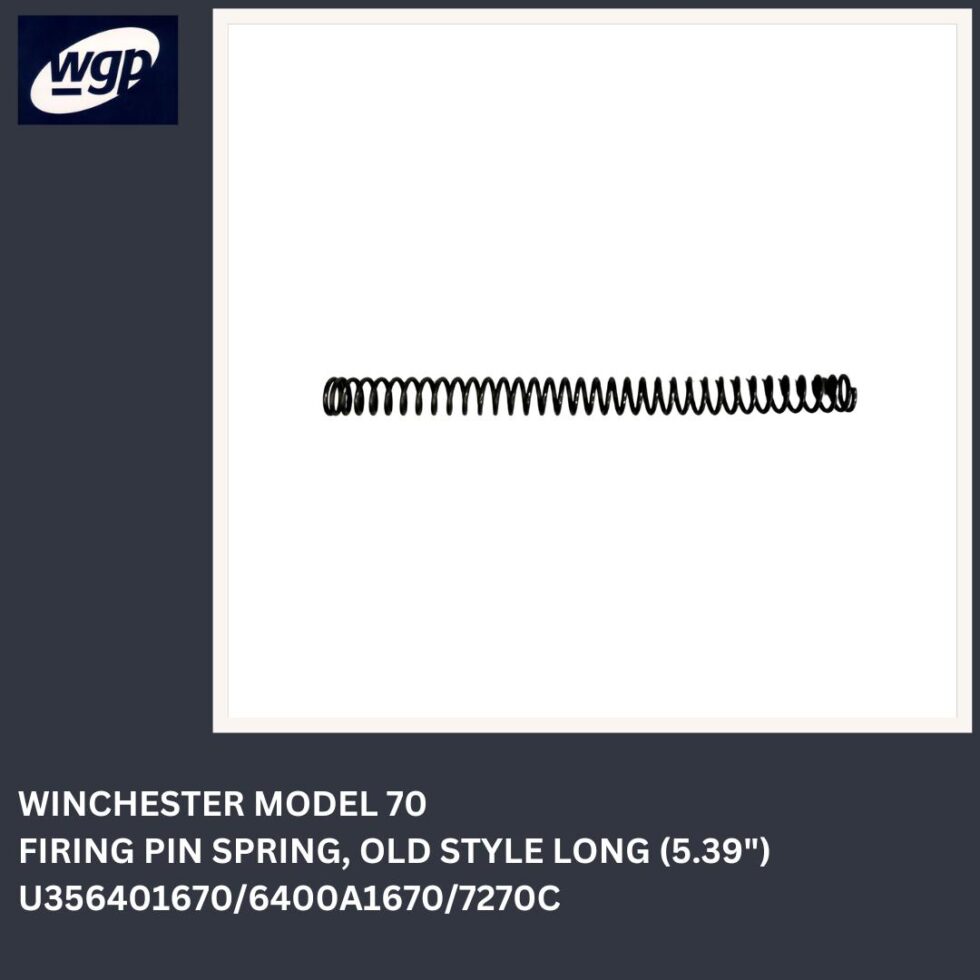 Winchester Model 70 Firing Pin Spring, Old Style Long (Approximately 5.39")