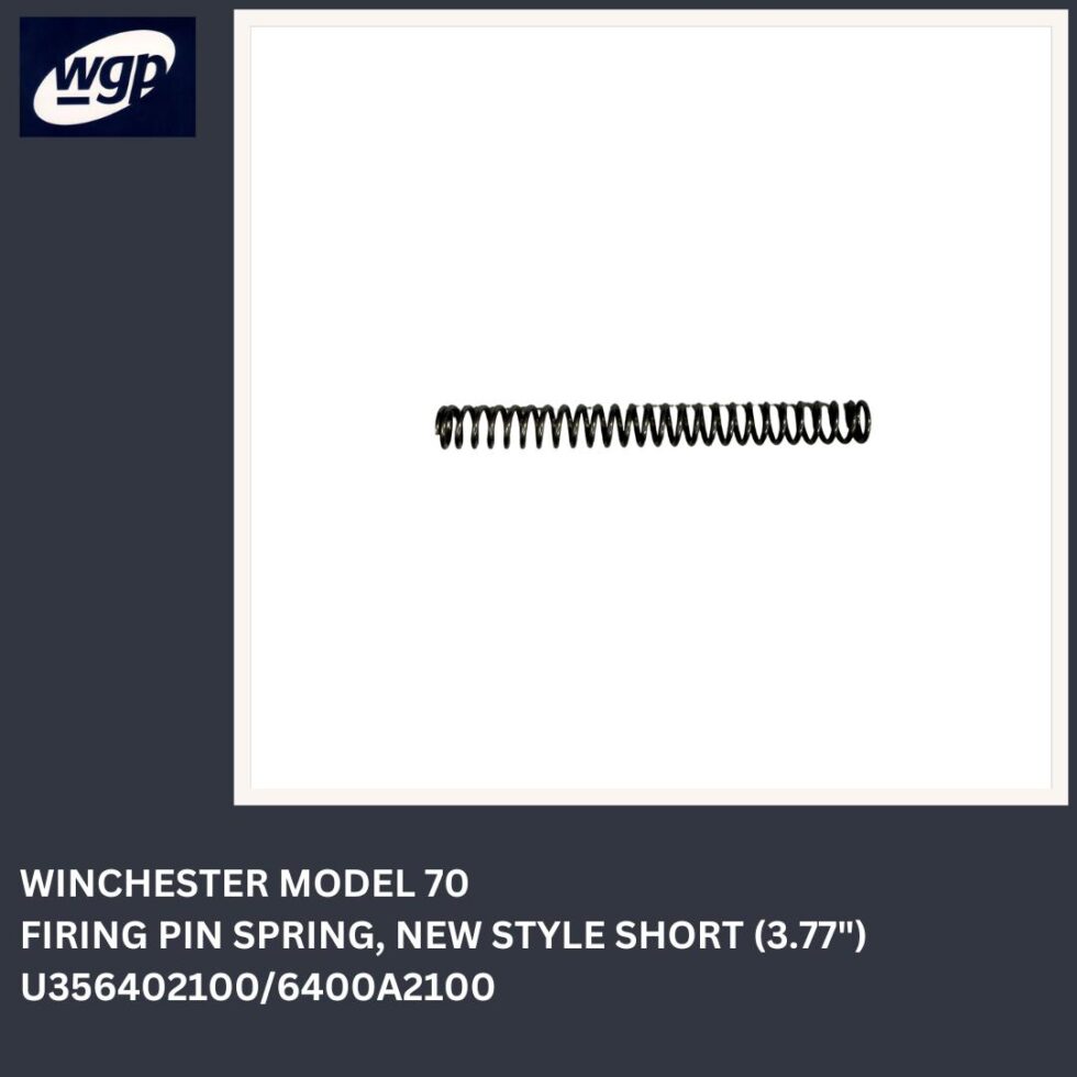 Winchester Model 70 Firing Pin Spring, New Style Short (Approximately 3.77")