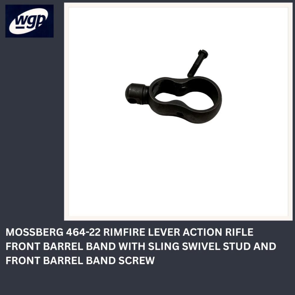 Mossberg 464-22 Rimfire Lever Action Rifle Front Barrel Band with Sling Swivel Stud and Front Barrel Band Screw