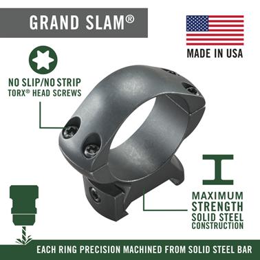 Weaver Grand Slam Top Mount Rings
