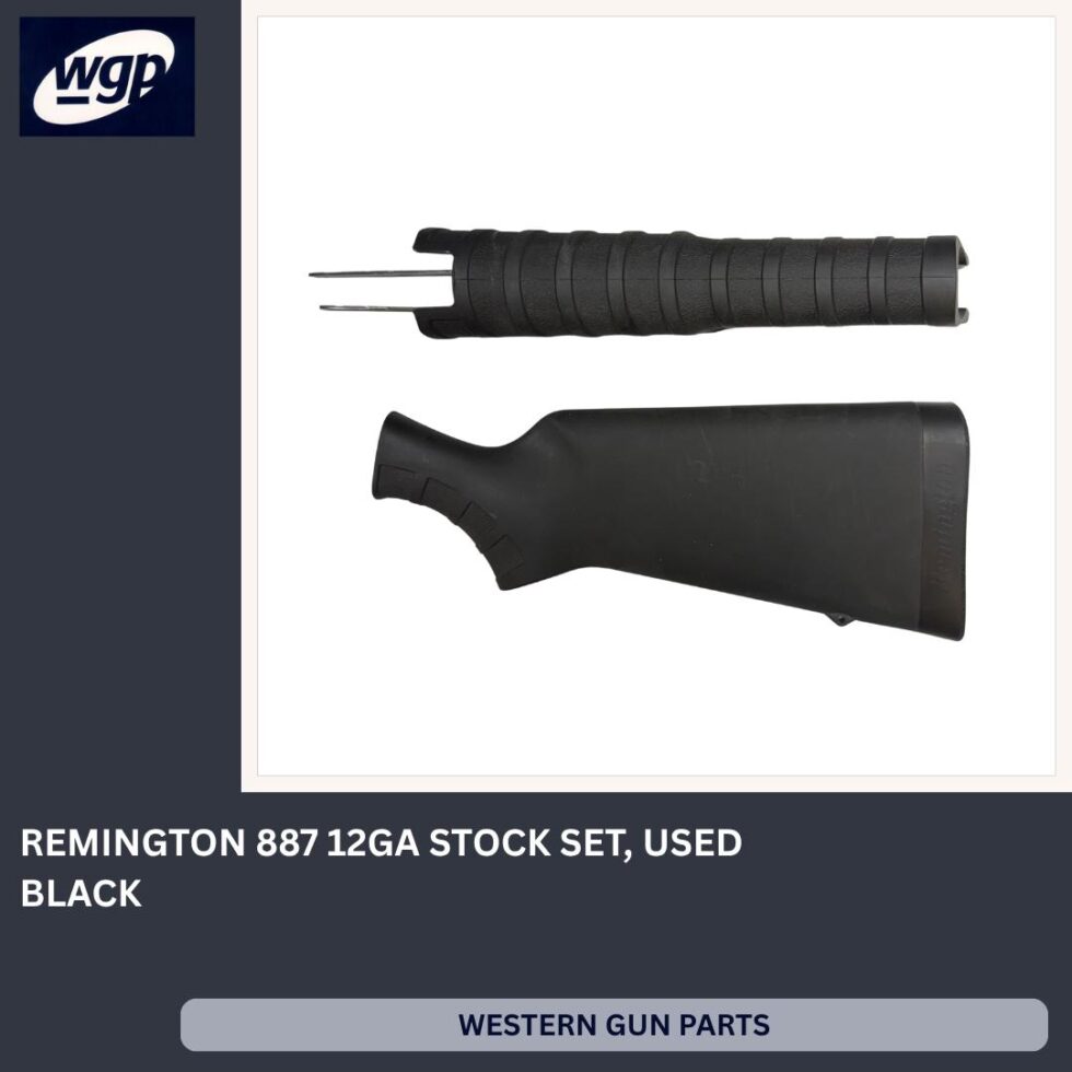 Remington 887 12GA Stock Set, Black, Used