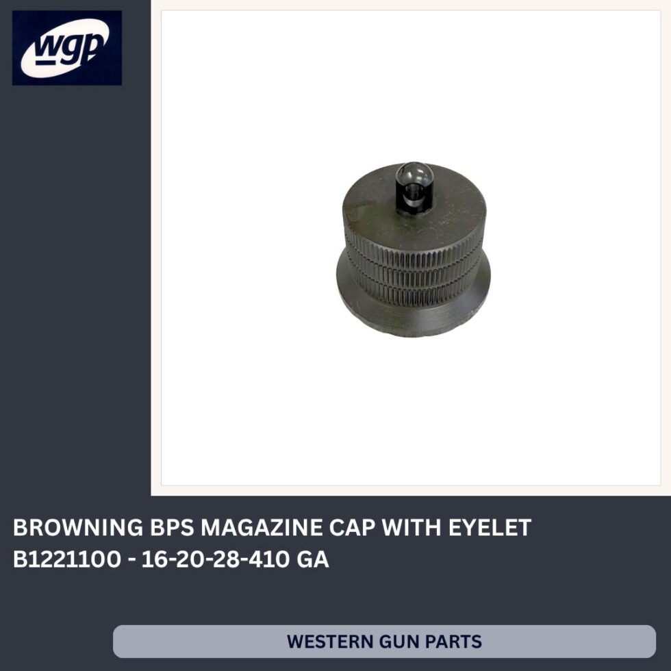 Browning BPS Magazine Cap with Eyelet, 16-20-28-.410, Hunter