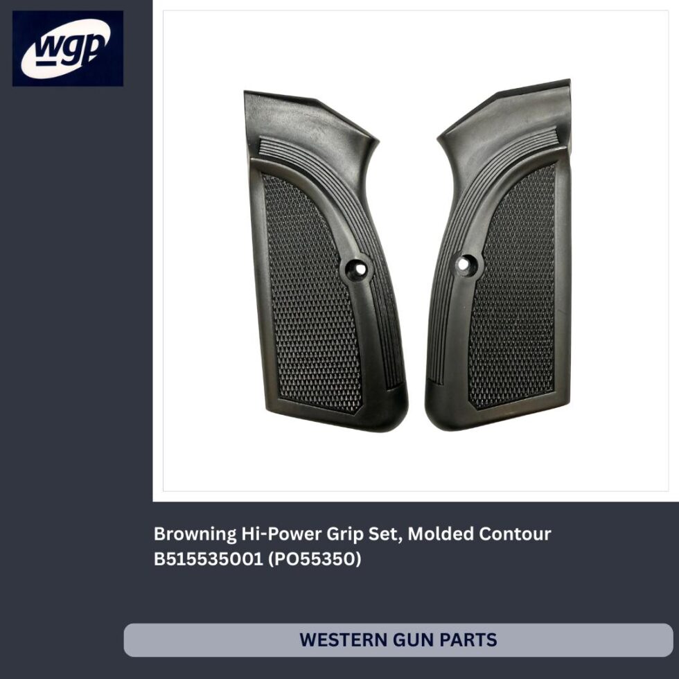 Browning Hi-Power Grip Set, Molded Contour
