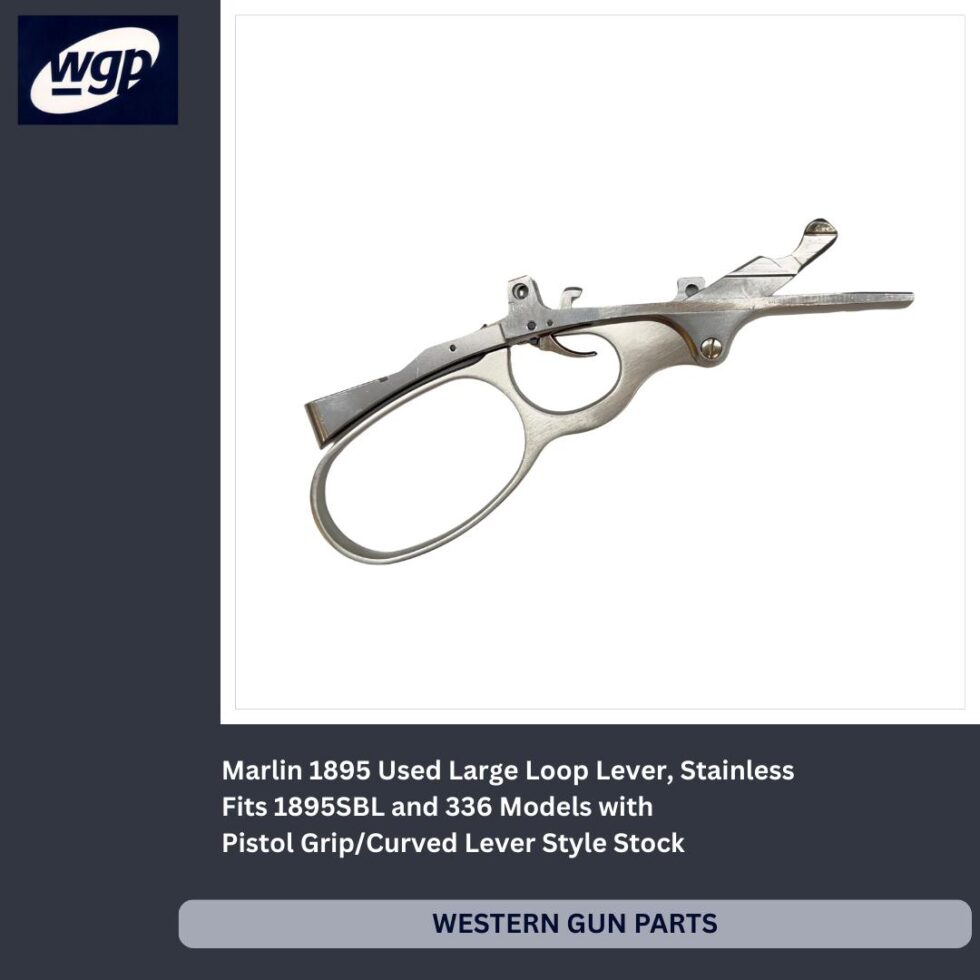 MARLIN FINGER LEVER ASSY 336/1895SBL BIG LOOP STAINLESS (USED)