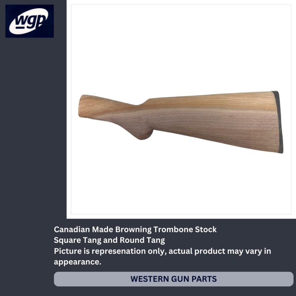 Browning Trombone Stock - Canadian Made Reproduction