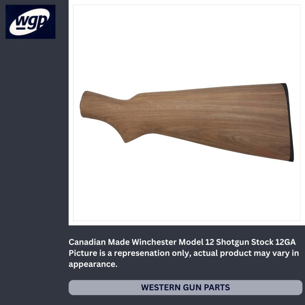 Winchester Model 12 Shotgun Stock - Canadian Made Reproduction